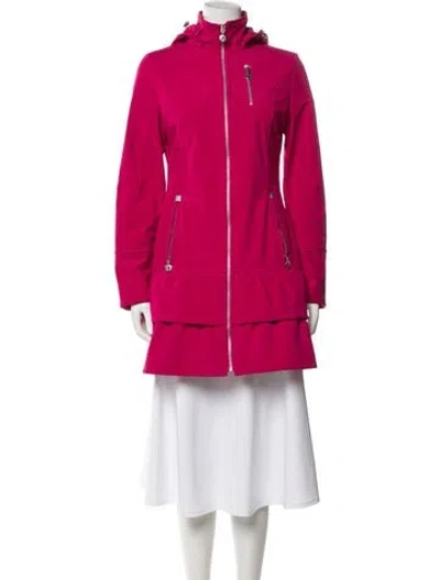 Pre-owned Betsey Johnson Peacoat In Pink