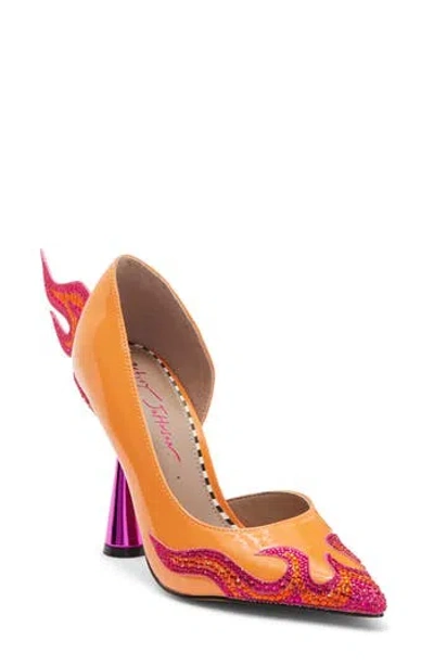 Betsey Johnson Phoenix D'orsay Pump In Multi