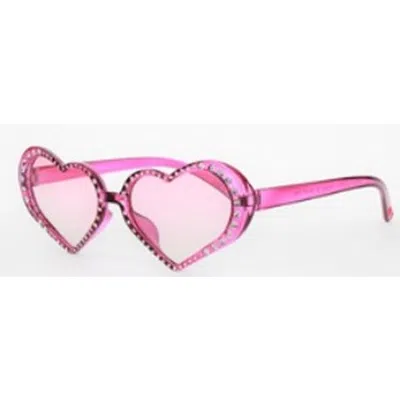 Betsey Johnson Pink Irregular Ladies Sunglasses 10267767.cgr Pnkpnk
