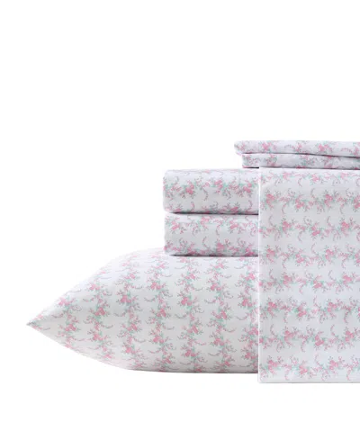 Betsey Johnson Printed Brushed Microfiber 4-pc. Sheet Set, Twin In Multi