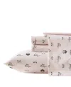 Betsey Johnson Printed Brushed Microfiber 4-pc. Sheet Set, Twin In Multi