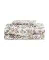 Betsey Johnson Printed Microfiber 3 Piece Sheet Set, Twin Xl In Garden Toile
