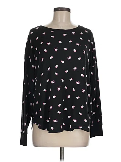 Pre-owned Betsey Johnson Pullover Sweater In Black