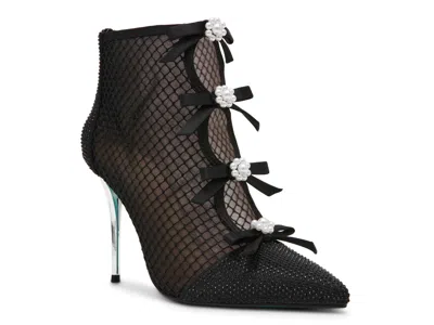 Betsey Johnson Quin Stiletto Bootie In Black