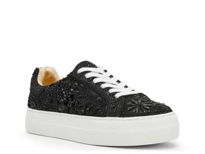 Betsey Johnson Reily Platform Sneaker In Black