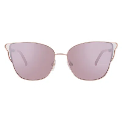 Betsey Johnson Rose Butterfly Ladies Sunglasses 10265778.cgr Pnkros In Pink