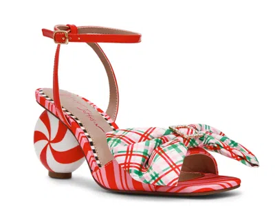 Betsey Johnson Rudolph Sandal In Multi