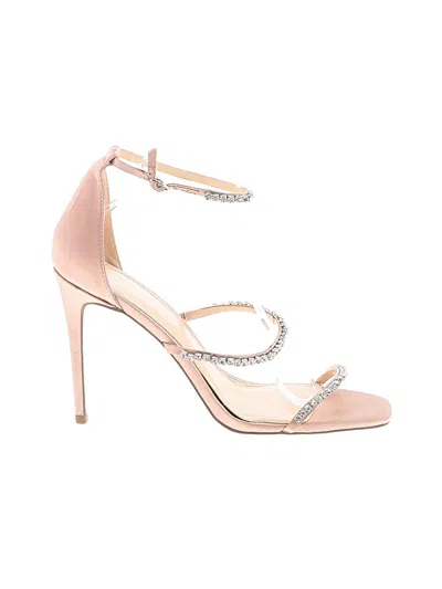 Pre-owned Betsey Johnson Sandals In Pink