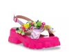 Betsey Johnson Selah Platform Sandal In Multi
