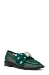 Betsey Johnson Seth Pointed Toe Mesh Flat In Multi