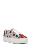 Betsey Johnson Sidny Crystal Pavé Platform Sneaker In Stars