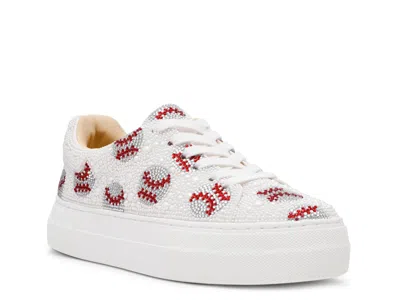 Betsey Johnson Sidny Platform Sneaker In Multi