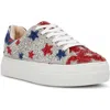 Betsey Johnson Sidny Platform Sneaker In Multi