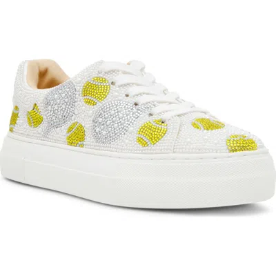 Betsey Johnson Sidny Platform Sneaker In Multi