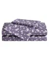 Betsey Johnson Silky Microfiber Printed 4-pc. Sheet Set, Full