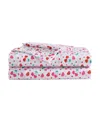 Betsey Johnson Silky Microfiber Printed 4-pc. Sheet Set, Full In Multi
