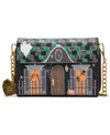 Betsey Johnson Skull Boss Trifold Wallet In Multi