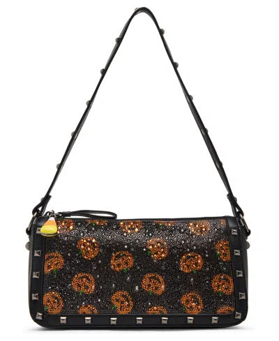 Betsey Johnson Smashing Small Shoulder Bag In Black