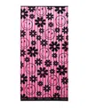 Betsey Johnson Smiley Daisy Printed Cotton Blend Beach Towel In Multi