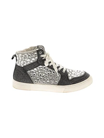 Pre-owned Betsey Johnson Sneakers In Silver