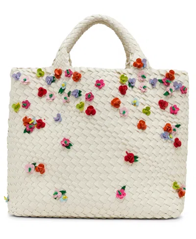Betsey Johnson Sprinkles Medium Satchel Bag In White