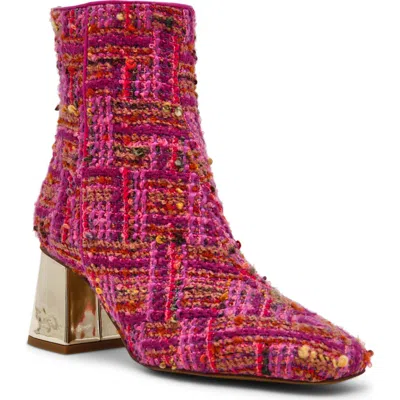 Betsey Johnson Stevie Bootie In Pink