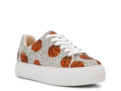 Betsey Johnson Suton Highwall Bling Platform Sneaker In Multi