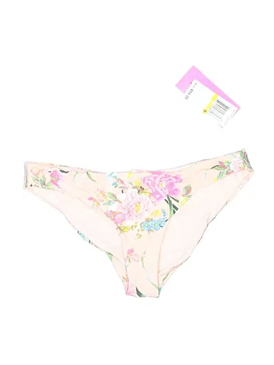 Pre-owned Betsey Johnson Swimsuit Bottoms In White