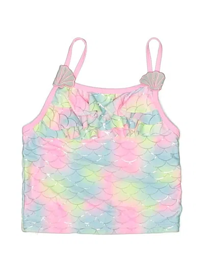 Pre-owned Betsey Johnson Kids' Swimsuit Cover Up In Pink