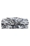 Betsey Johnson Toile Sheet Set In Black