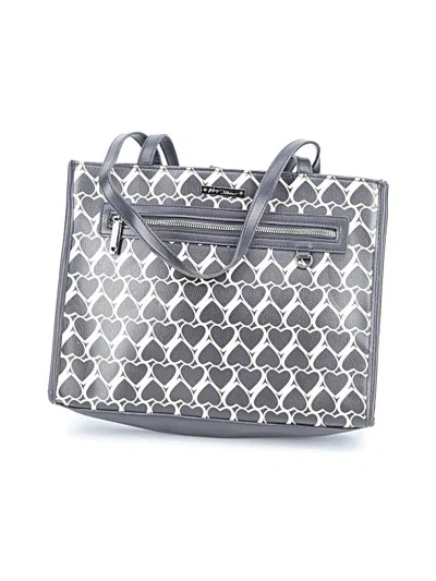 Pre-owned Betsey Johnson Tote Bag In Gray