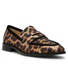 Betsey Johnson Women's Canne Loafers In Animal Print