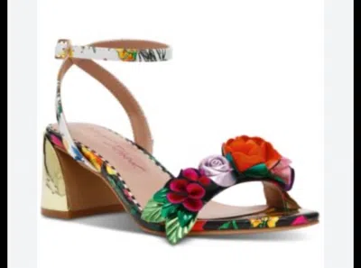Betsey Johnson Women's Darcee Sandal In Black Multi