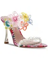 Betsey Johnson Goldiee Slide Sandal In Gold