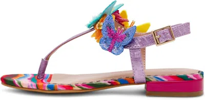 Betsey Johnson Women's Halie Sandal In Fuschia Multi