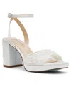 Betsey Johnson Junie Platform Sandal In White