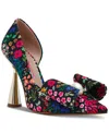 Betsey Johnson Women's Kyliee Embellished Bow Pumps In Multi