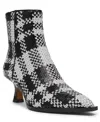 Betsey Johnson Louisa Pointed Toe Bootie In Multi