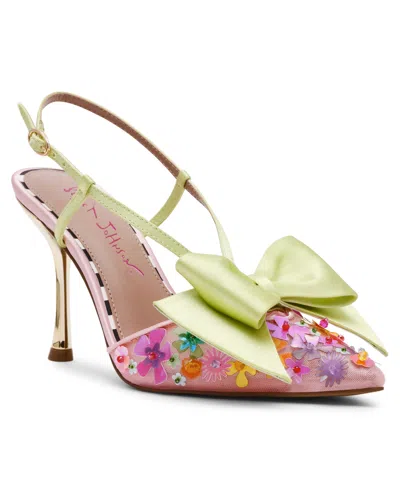 Betsey Johnson Women's Melisa Ditsy Floral Bow Pumps In Multi