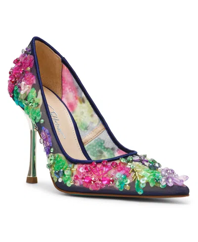 Betsey Johnson Women's Netta Mesh Slip-on Pumps In Animal Print