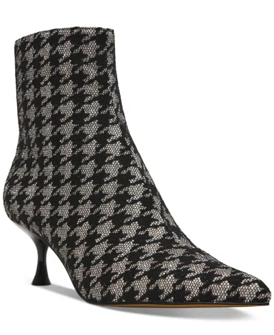 BETSEY JOHNSON WOMEN'S PARKKER POINTED-TOE KITTEN-HEEL BOOTIES
