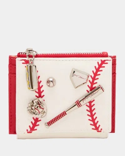 Betsey Johnson Women's Playing The Field Wallet In Cream In White