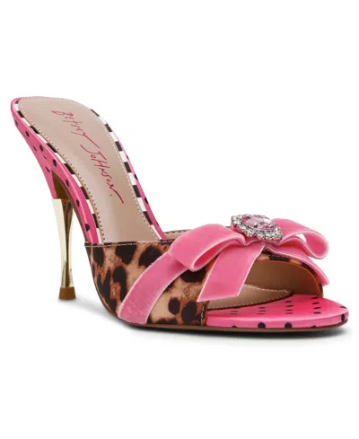 Betsey Johnson Quincyy Ankle Strap Sandal In Multi