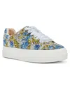 Betsey Johnson Sidny Crystal Pavé Platform Sneaker