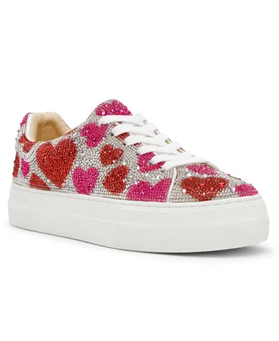Betsey Johnson Women's Sidny Platform Sneakers In Multi