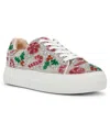 Betsey Johnson Women's Sidny Platform Sneakers In Multi