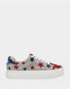 Betsey Johnson Sidny Platform Sneaker In Green