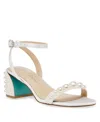 BETSEY JOHNSON WOMEN'S TINA BLOCK HEEL DRESS SANDALS