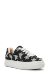 Betsey Johnson Zoe Platform Sneaker In Black
