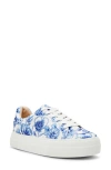 Betsey Johnson Zoe Platform Sneaker In Blue
